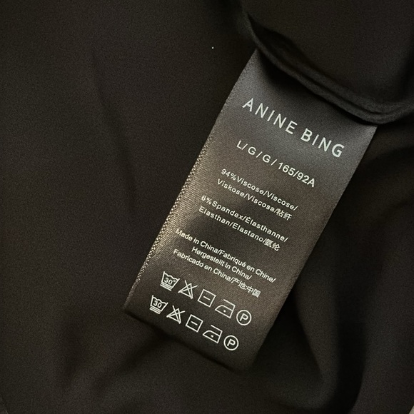 NWT Anine Bing Amaya Cut Out Top Size Large - Picture 10 of 10